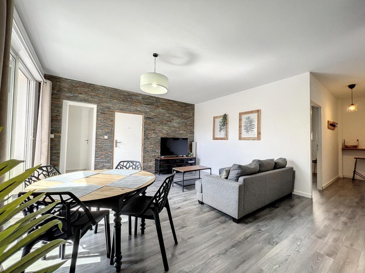 Appart T3 Le Patio - Avec Terrasse Boujan-sur-Libron Kültér fotó